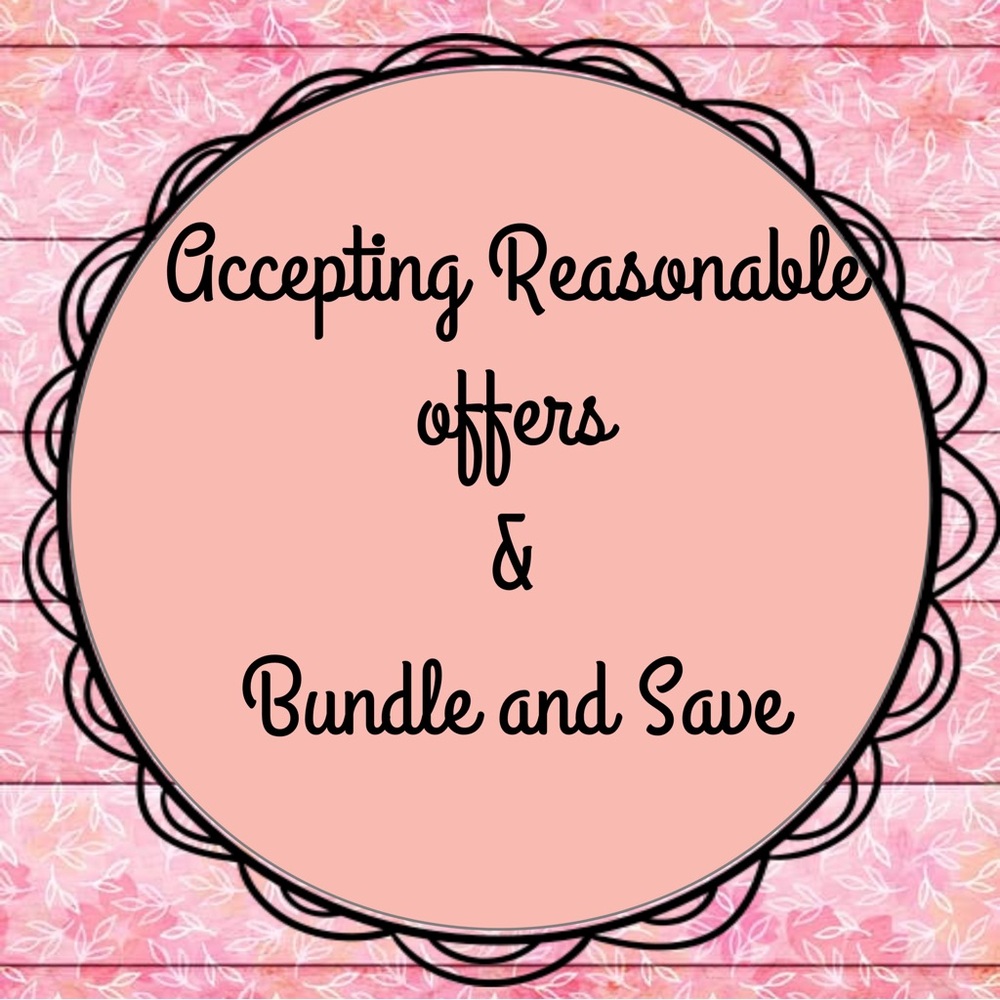 Accepting Reasonable Offers & Bundle and Save